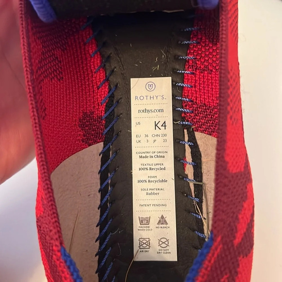 Rothy’s The Kid Loafer-Sz 4 - Picture 4 of 5